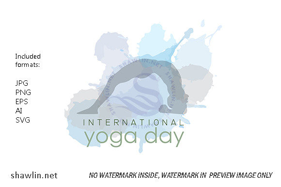 Enhancing Visual Storytelling with International Yoga Pilate Position Watercolor Art