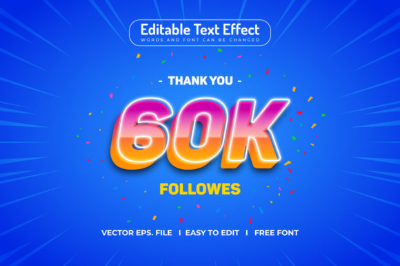 Evaluating the 60k Special Editable 3D Text Effects Collection