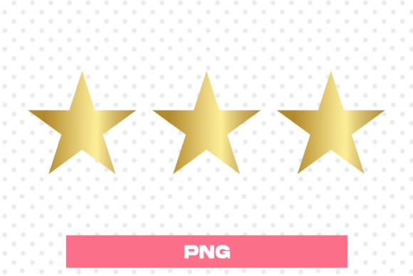 Golden Isolated Stars: A Digital Asset Guide