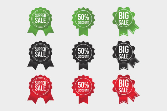 Mastering the Super Sale Colorful Badge Set Vector for High-Impact Designs
