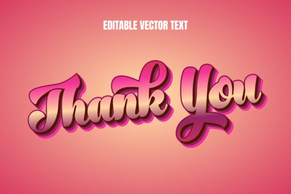 Mastering the Thank You Editable Text Effect for Professional Designs