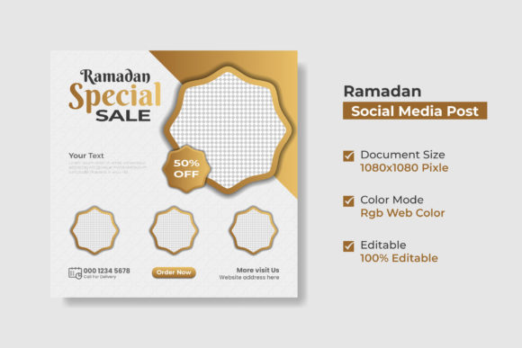 Maximizing Engagement with Editable Ramadan Sale Banner Web Promotion Banners