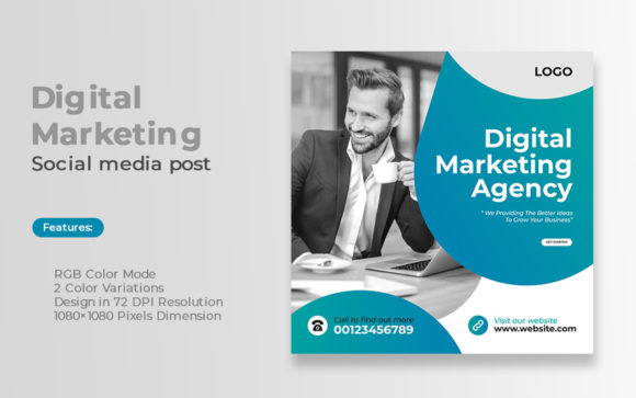 Strategic Visuals: Maximizing Impact with a Digital Marketing Agency Promotion Post